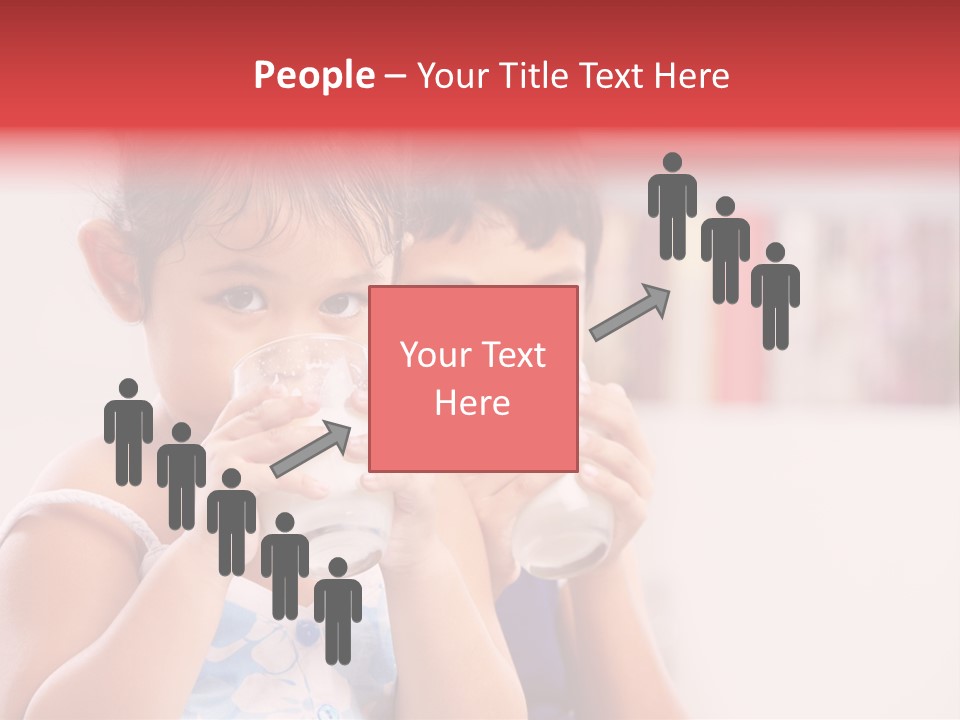 Nutrient Girl Male PowerPoint Template