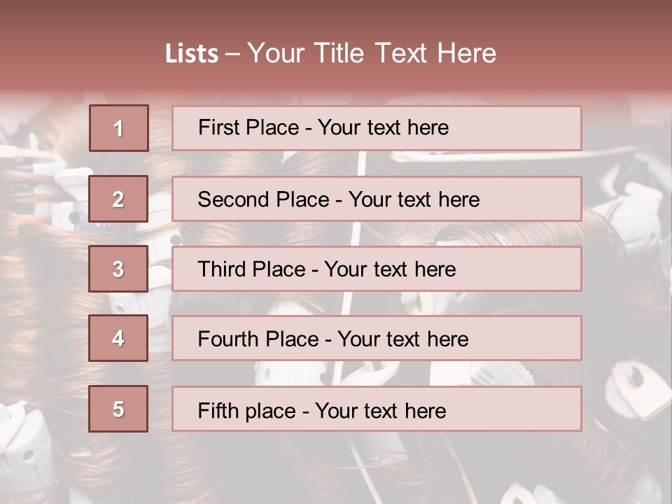 Highlighting Group Perm PowerPoint Template