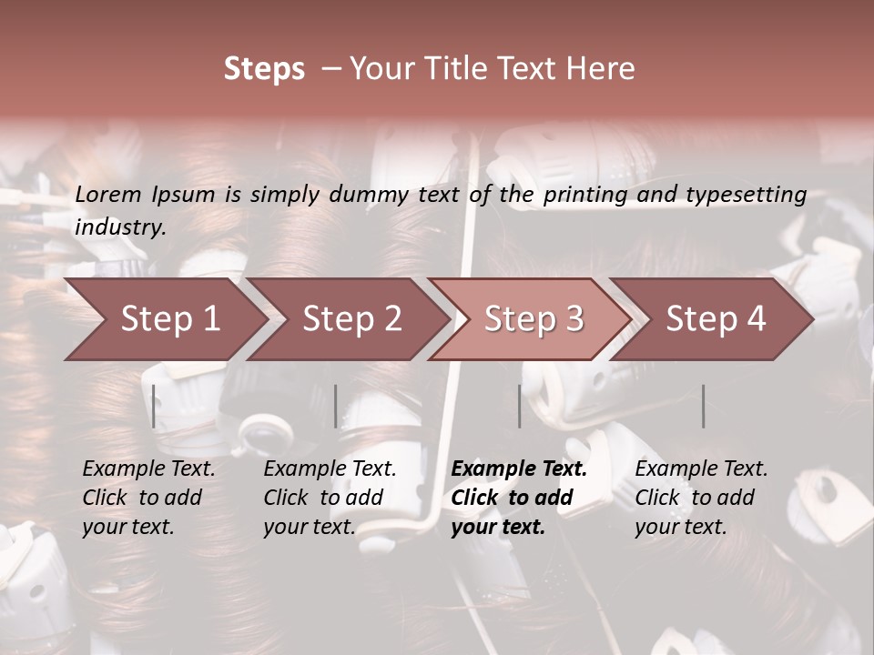 Highlighting Group Perm PowerPoint Template