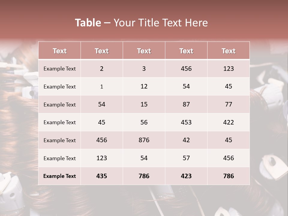 Highlighting Group Perm PowerPoint Template