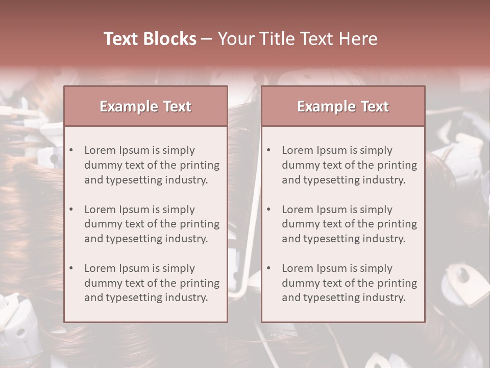 Highlighting Group Perm PowerPoint Template