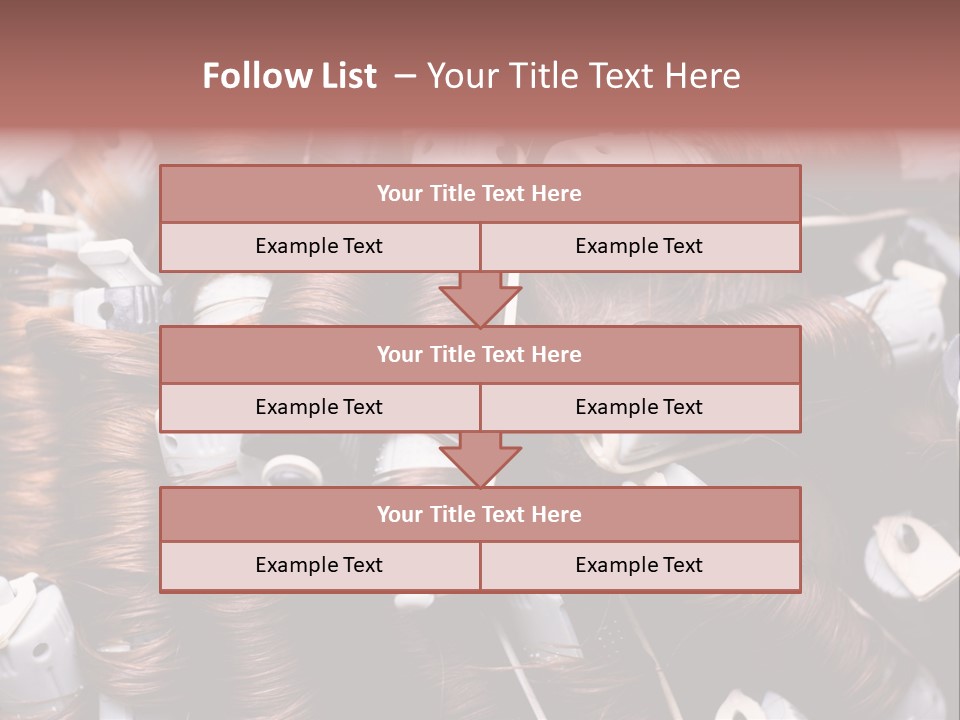 Highlighting Group Perm PowerPoint Template