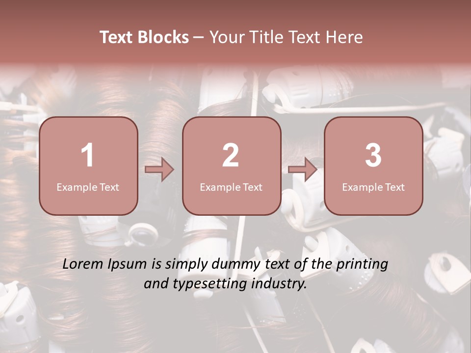 Highlighting Group Perm PowerPoint Template