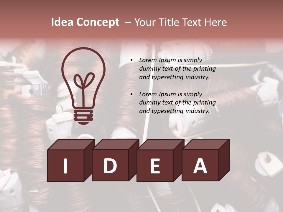 Highlighting Group Perm PowerPoint Template