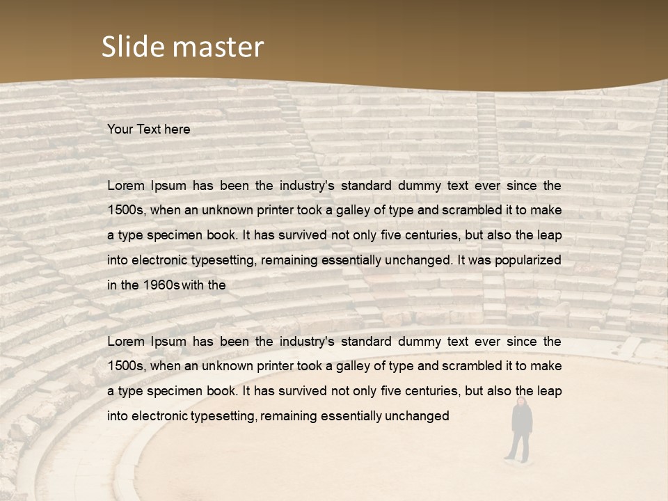 Largest Old European PowerPoint Template