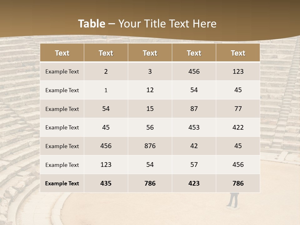 Largest Old European PowerPoint Template