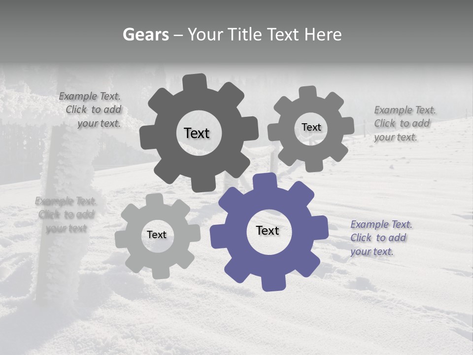 Spitzing Sky Weihnachten PowerPoint Template