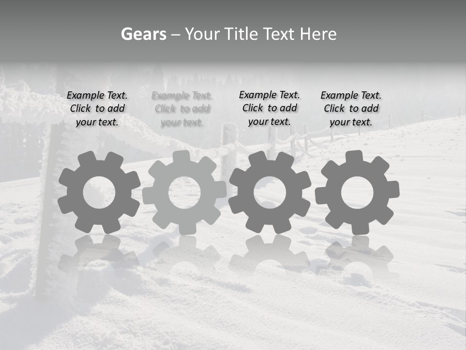 Spitzing Sky Weihnachten PowerPoint Template