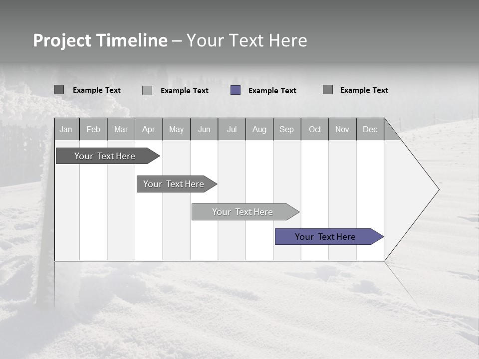 Spitzing Sky Weihnachten PowerPoint Template