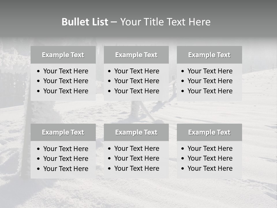 Spitzing Sky Weihnachten PowerPoint Template