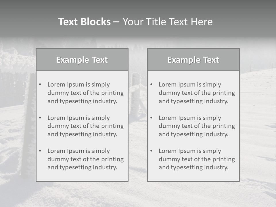 Spitzing Sky Weihnachten PowerPoint Template