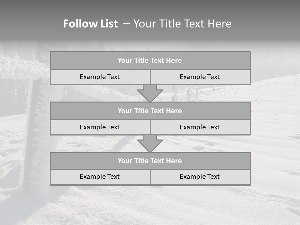 Spitzing Sky Weihnachten PowerPoint Template