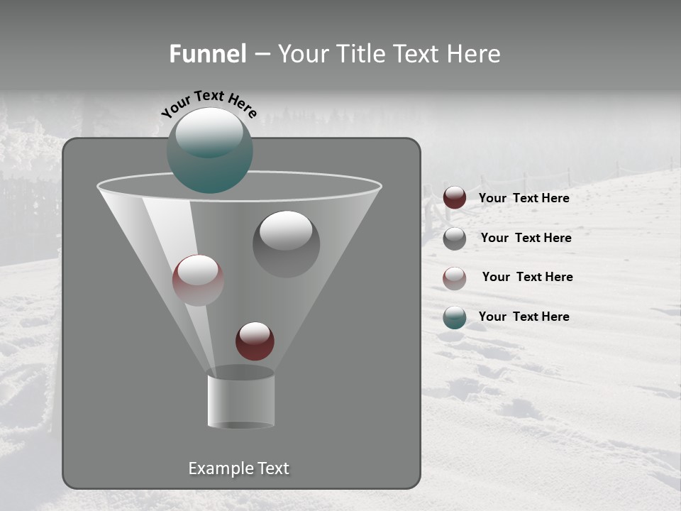 Spitzing Sky Weihnachten PowerPoint Template