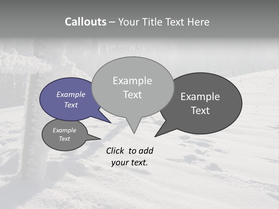 Spitzing Sky Weihnachten PowerPoint Template