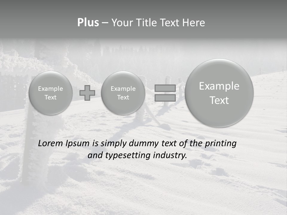 Spitzing Sky Weihnachten PowerPoint Template