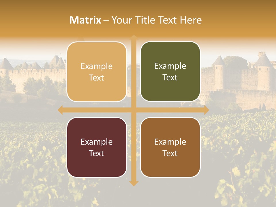 Ancient Aude Roussillon PowerPoint Template