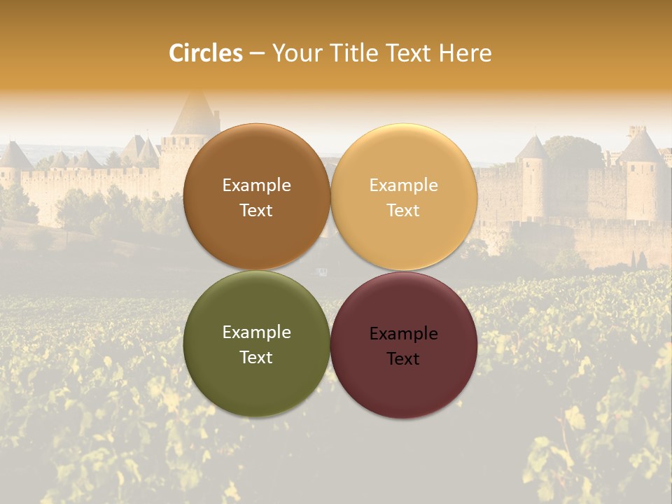 Ancient Aude Roussillon PowerPoint Template