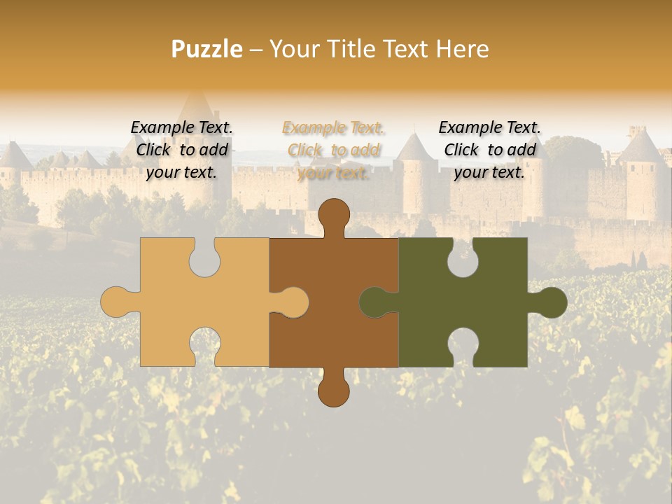 Ancient Aude Roussillon PowerPoint Template