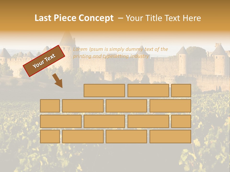Ancient Aude Roussillon PowerPoint Template