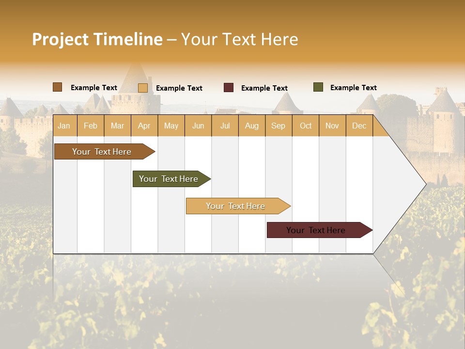 Ancient Aude Roussillon PowerPoint Template