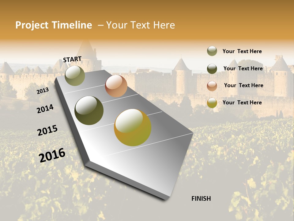 Ancient Aude Roussillon PowerPoint Template