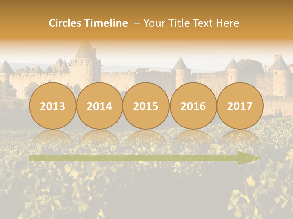 Ancient Aude Roussillon PowerPoint Template