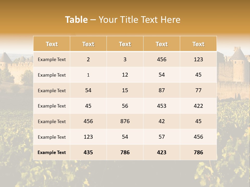 Ancient Aude Roussillon PowerPoint Template