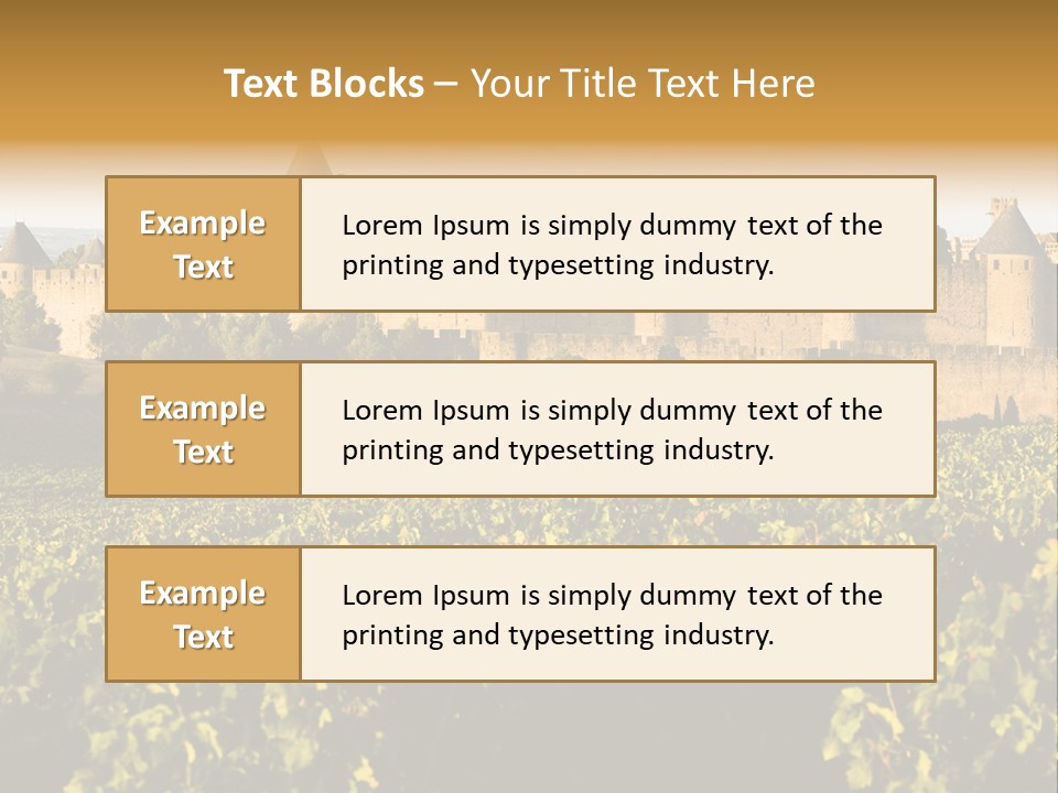 Ancient Aude Roussillon PowerPoint Template