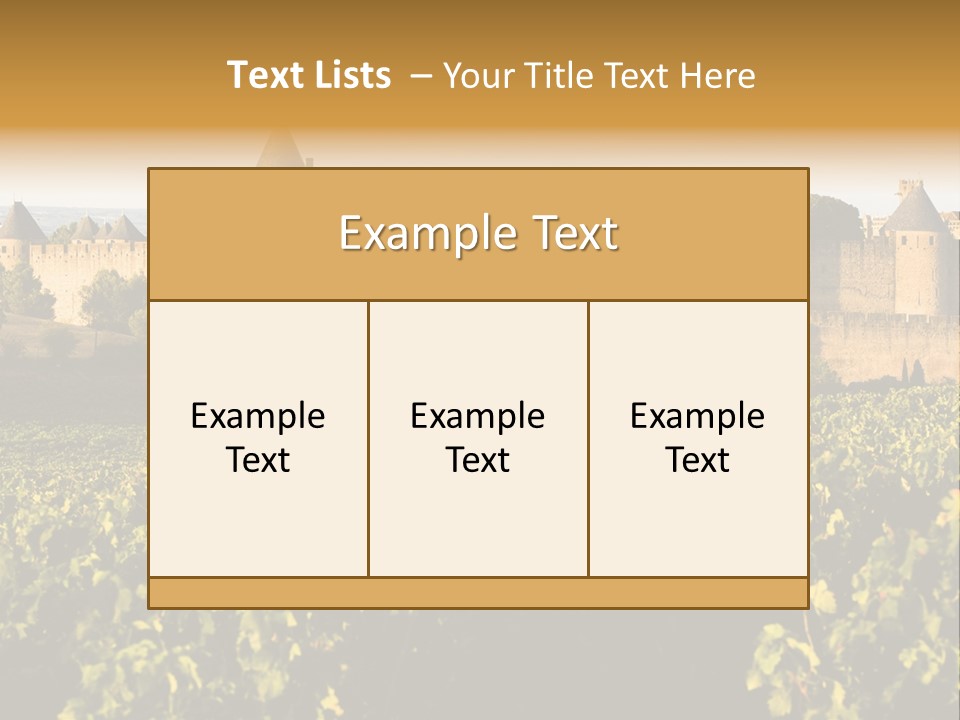 Ancient Aude Roussillon PowerPoint Template