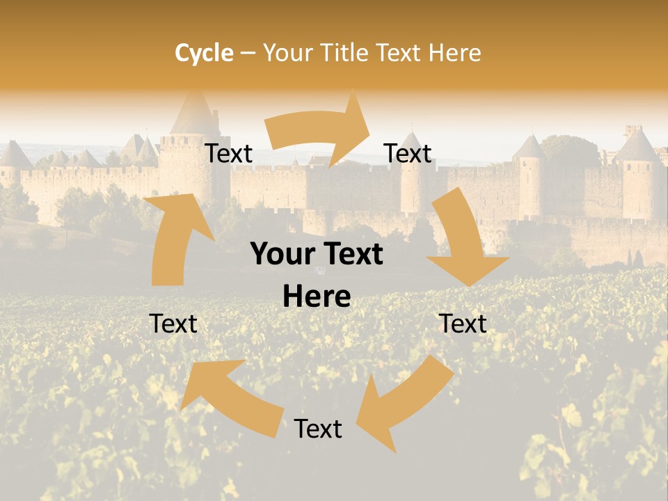 Ancient Aude Roussillon PowerPoint Template