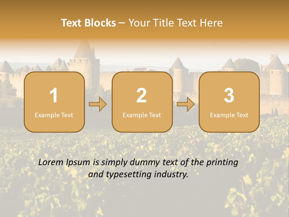 Ancient Aude Roussillon PowerPoint Template