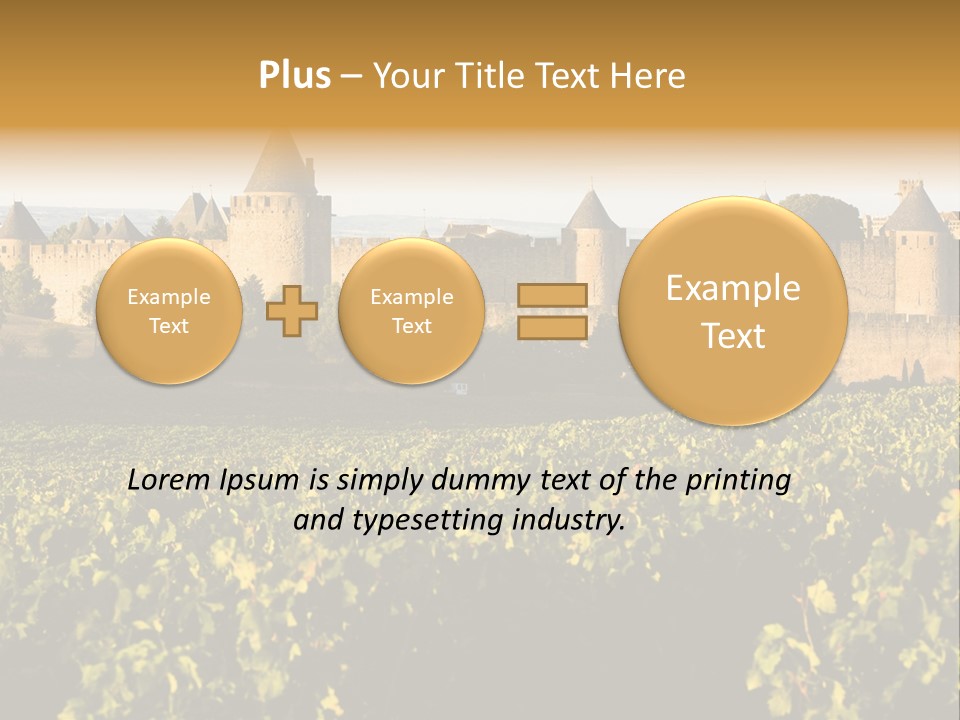Ancient Aude Roussillon PowerPoint Template