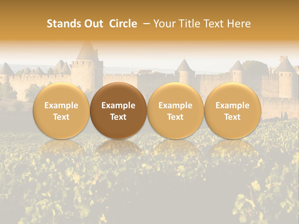 Ancient Aude Roussillon PowerPoint Template