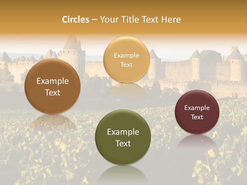Ancient Aude Roussillon PowerPoint Template
