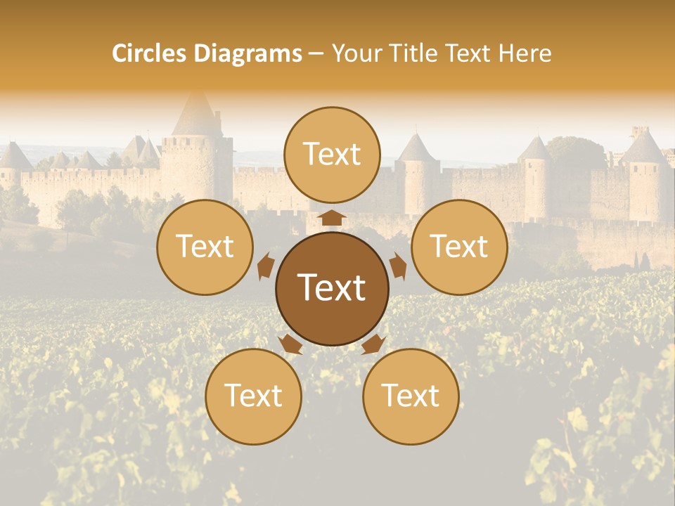 Ancient Aude Roussillon PowerPoint Template
