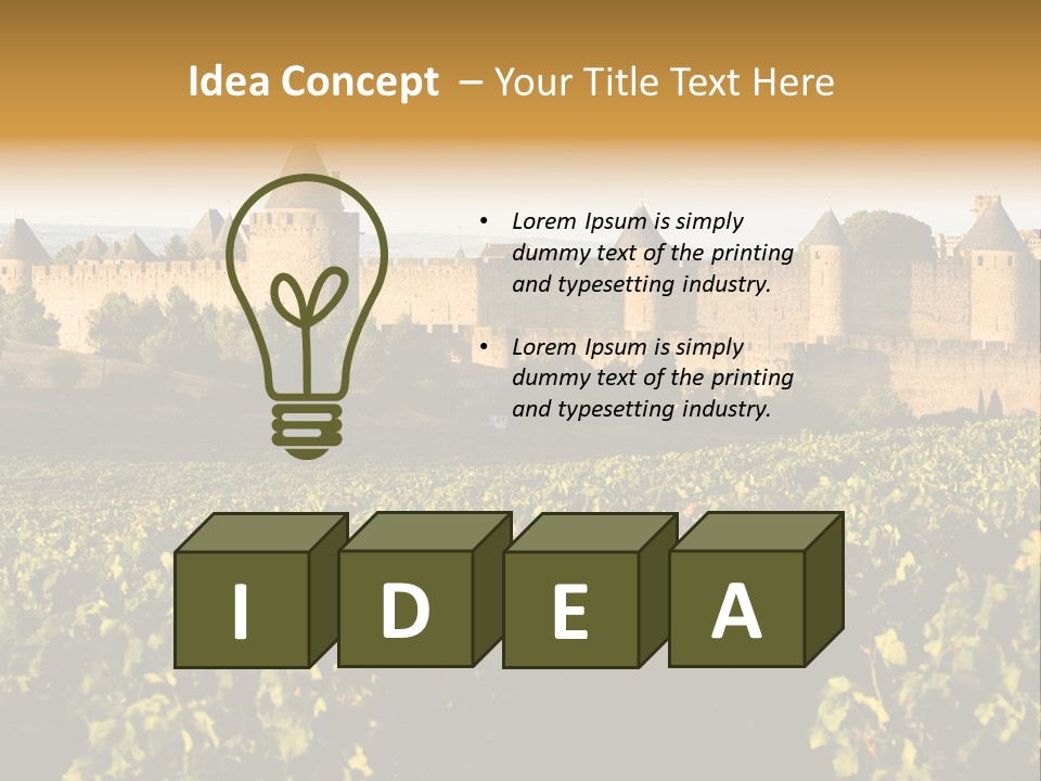 Ancient Aude Roussillon PowerPoint Template