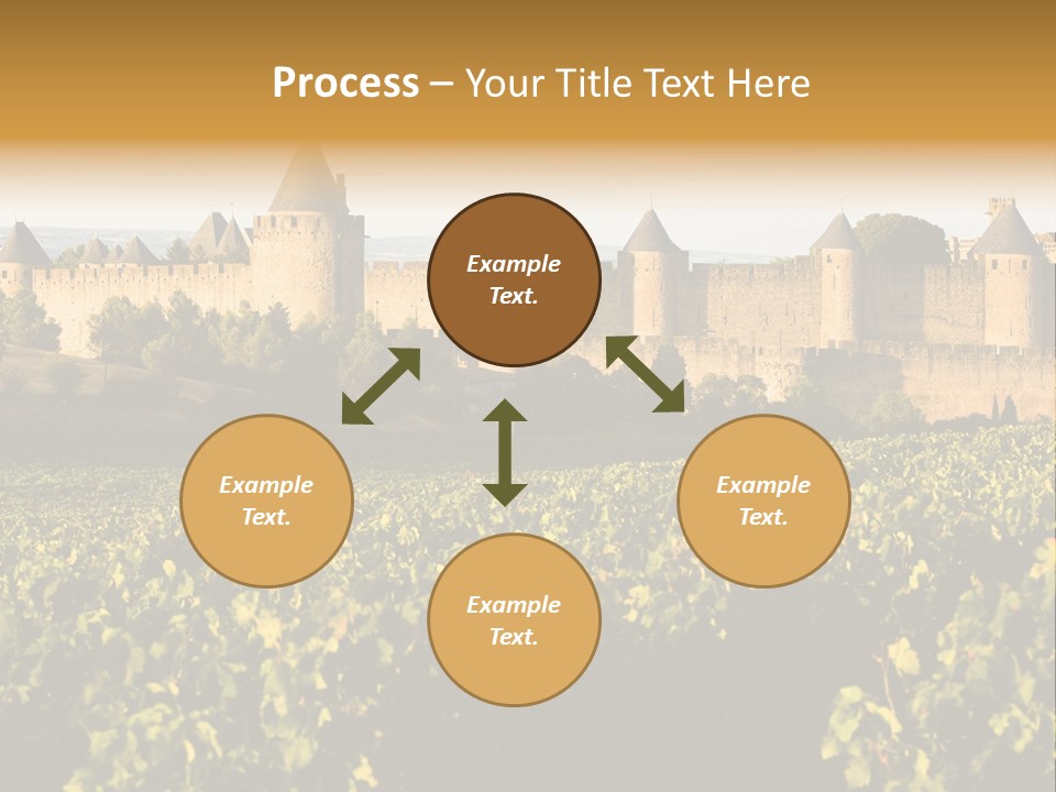 Ancient Aude Roussillon PowerPoint Template