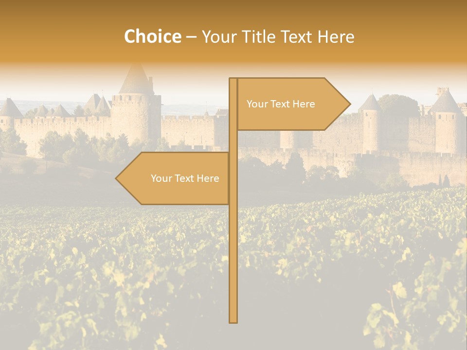 Ancient Aude Roussillon PowerPoint Template