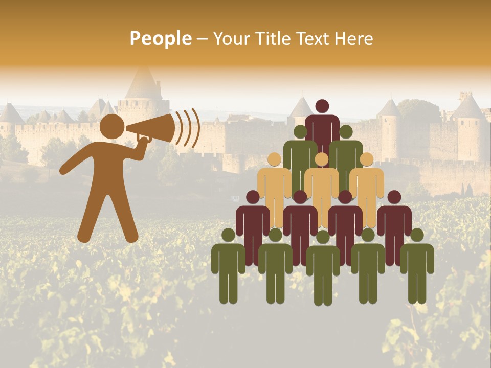 Ancient Aude Roussillon PowerPoint Template