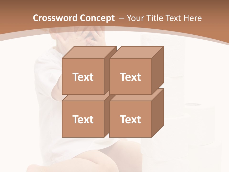 Infant Beauty Infantile PowerPoint Template