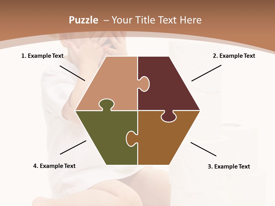 Infant Beauty Infantile PowerPoint Template