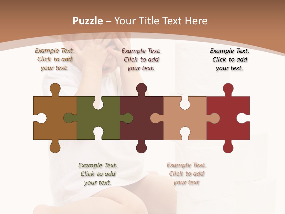 Infant Beauty Infantile PowerPoint Template