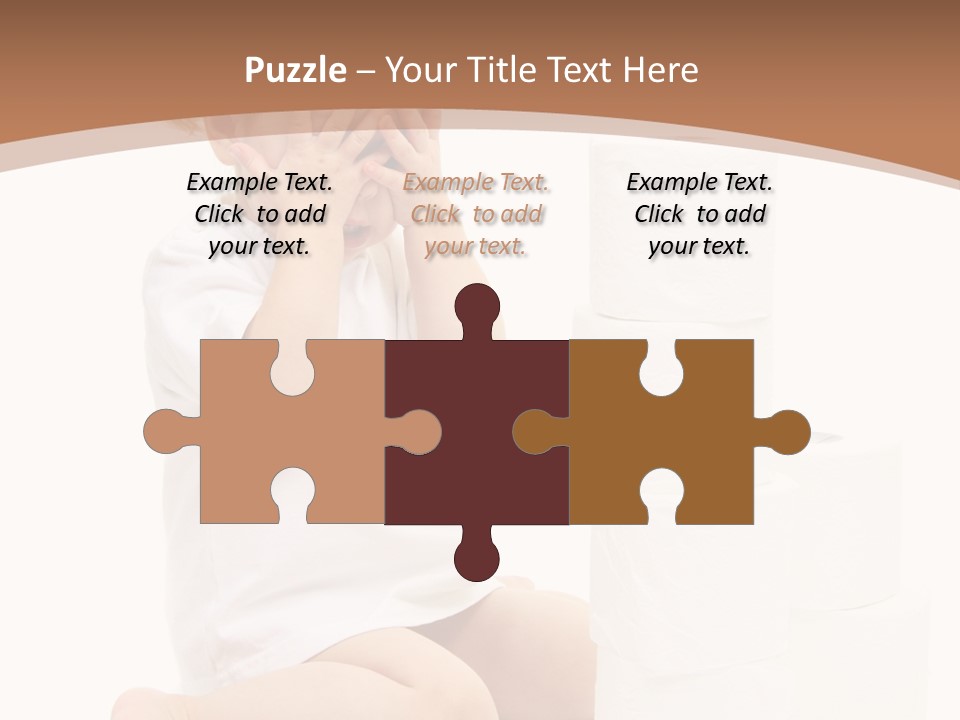 Infant Beauty Infantile PowerPoint Template