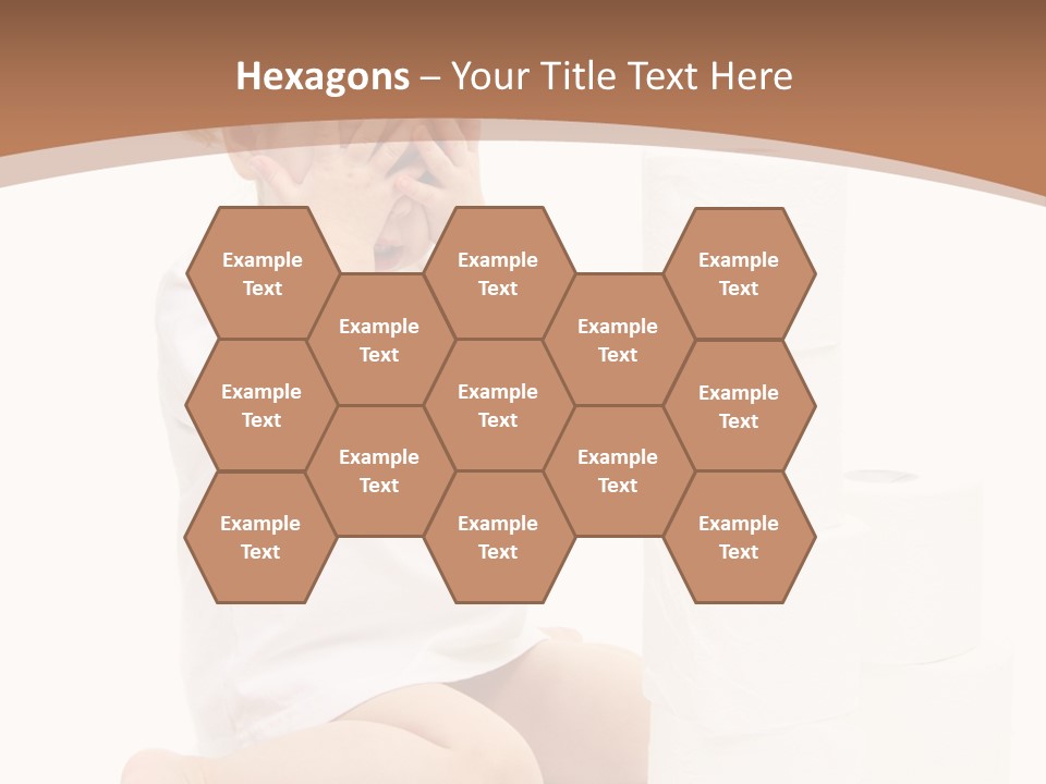 Infant Beauty Infantile PowerPoint Template