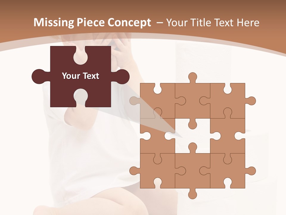 Infant Beauty Infantile PowerPoint Template