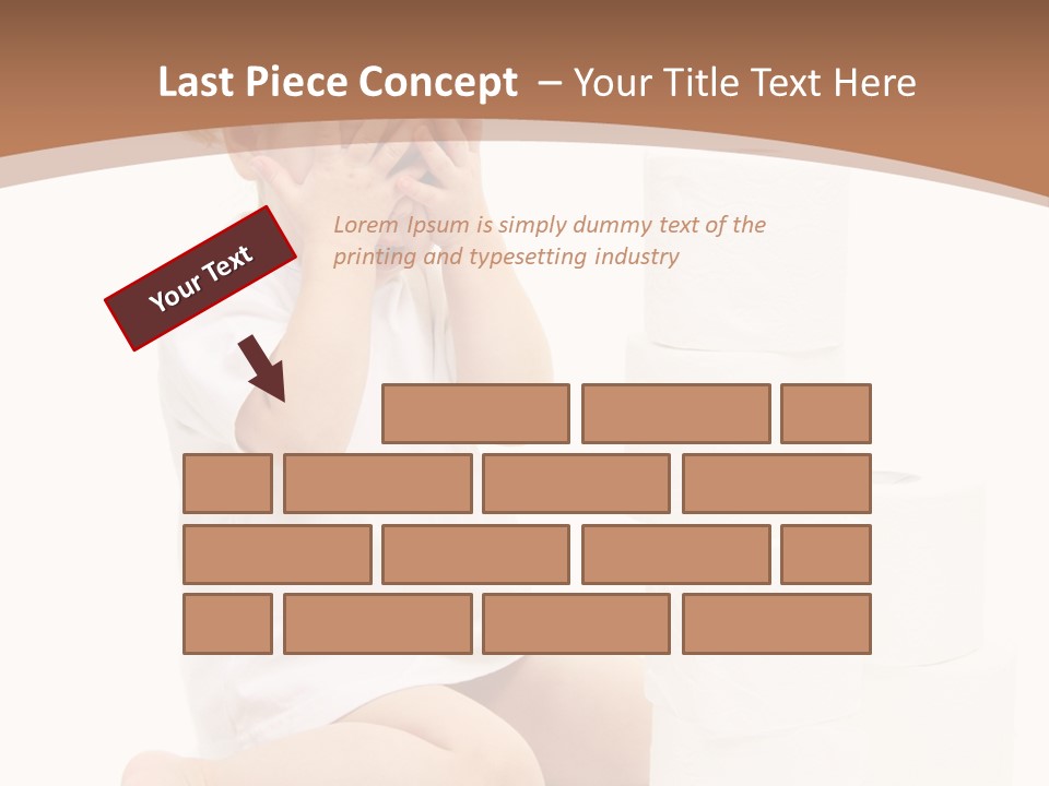 Infant Beauty Infantile PowerPoint Template