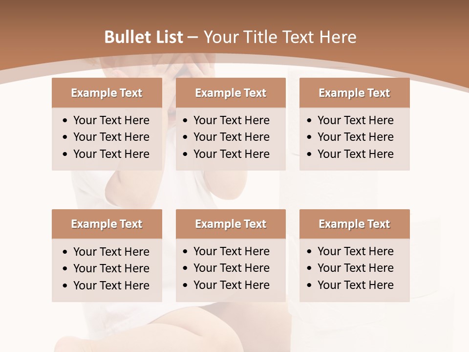 Infant Beauty Infantile PowerPoint Template