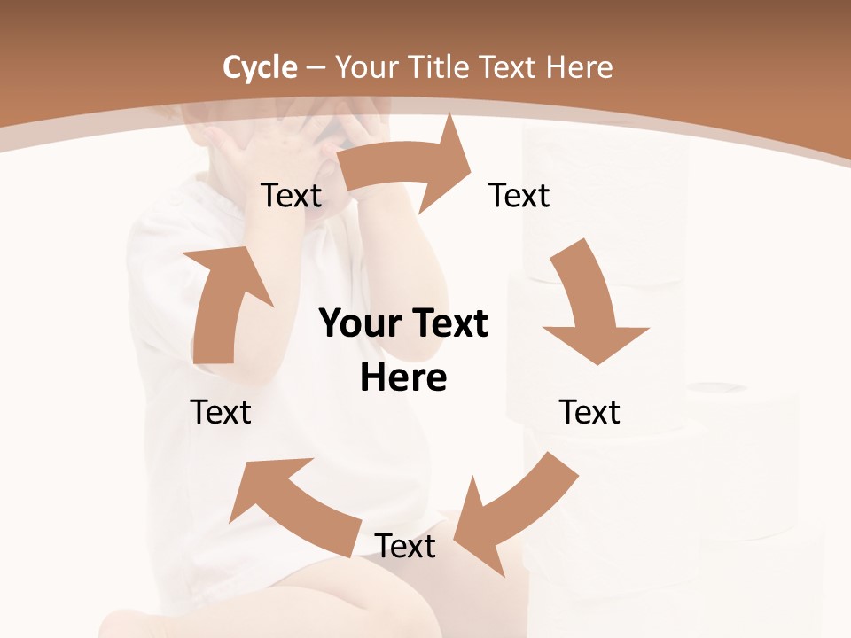Infant Beauty Infantile PowerPoint Template