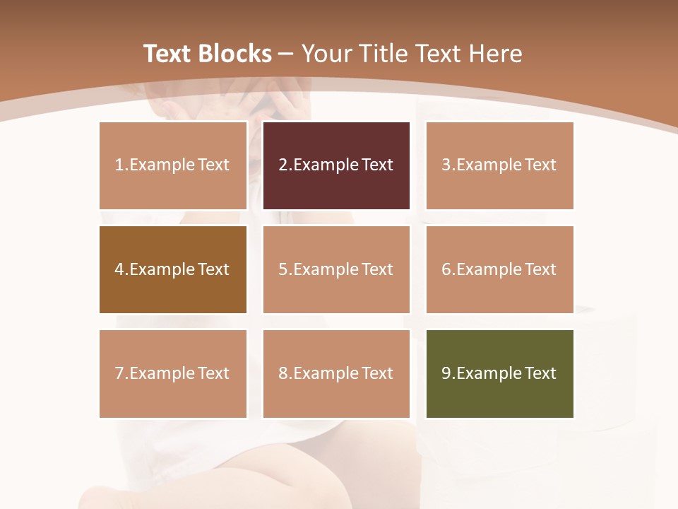 Infant Beauty Infantile PowerPoint Template