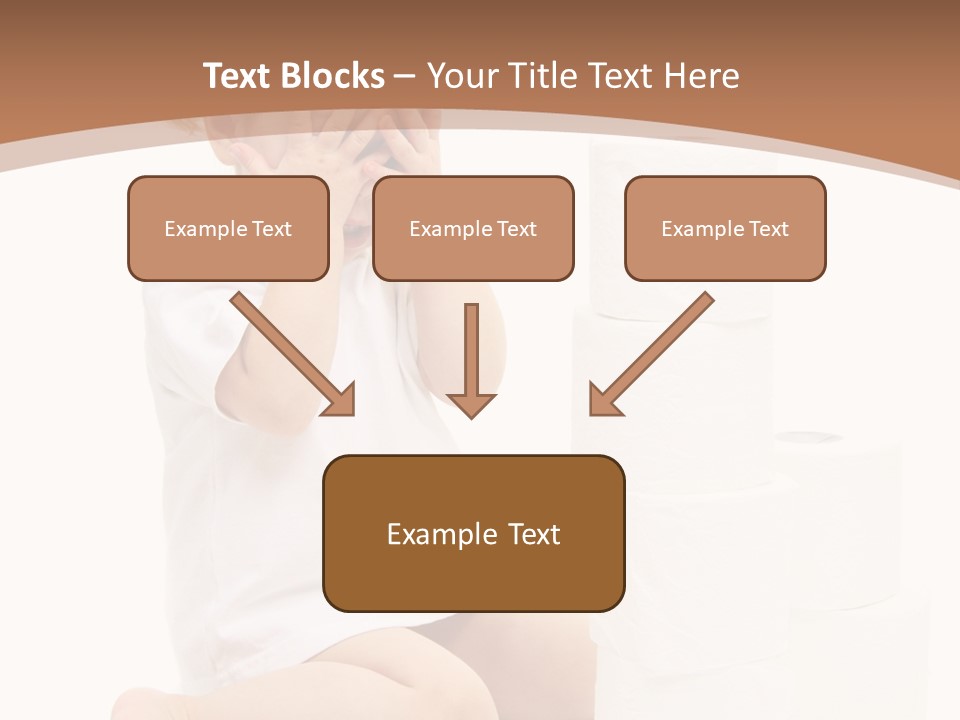 Infant Beauty Infantile PowerPoint Template